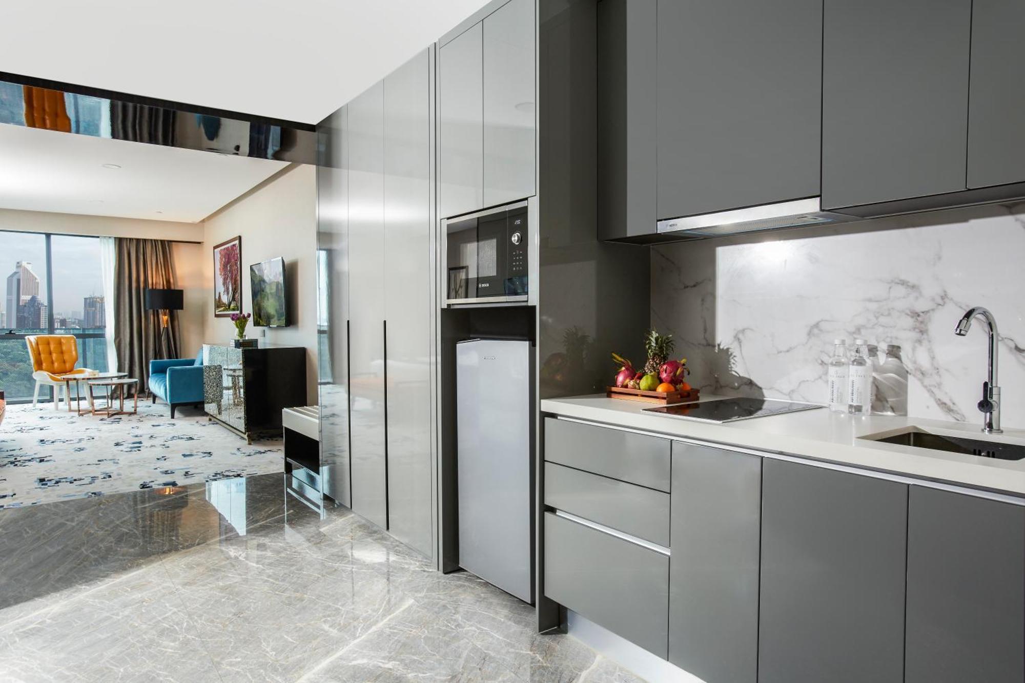 The Face Style Hotel Kuala Lumpur Exterior photo A 3D rendering of a kitchen